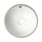 Alfi Brand ALFI brand ABC601 White 17" Round Undermount Ceramic Sink ABC601 - alternate 3